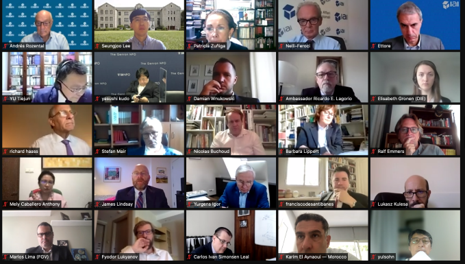 Participants at the CoC third virtual conference. 